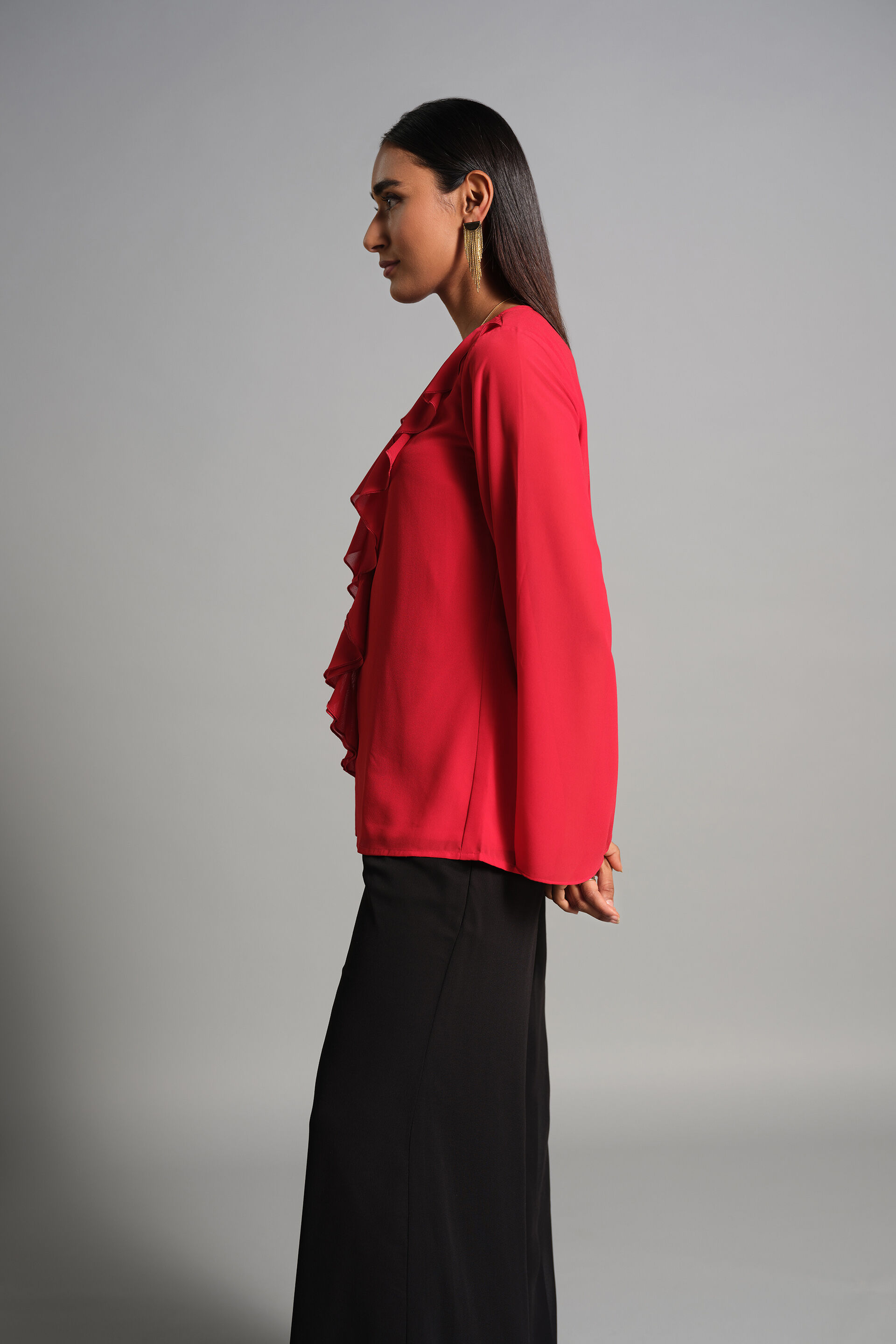 Olesia Red Top, Red, image 4